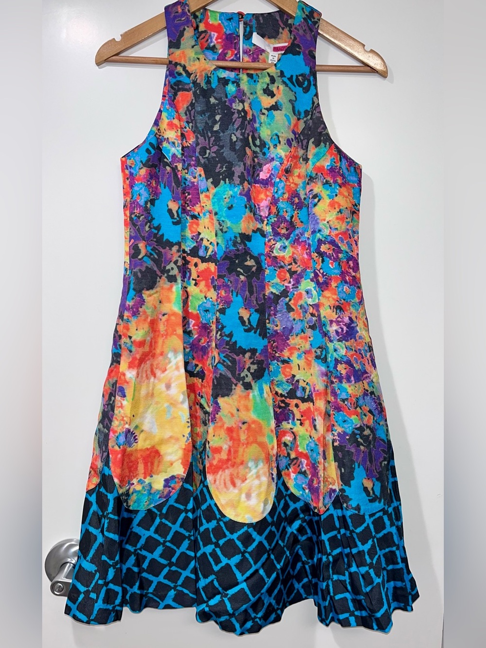 Anthropologie By Tracy Reese, Wearable Art Dress Colorful Pockets Size Medium 6P